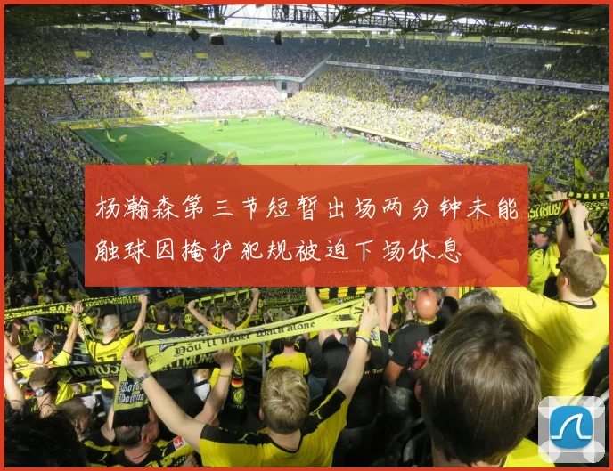 杨瀚森第三节短暂出场两分钟未能触球因掩护犯规被迫下场休息